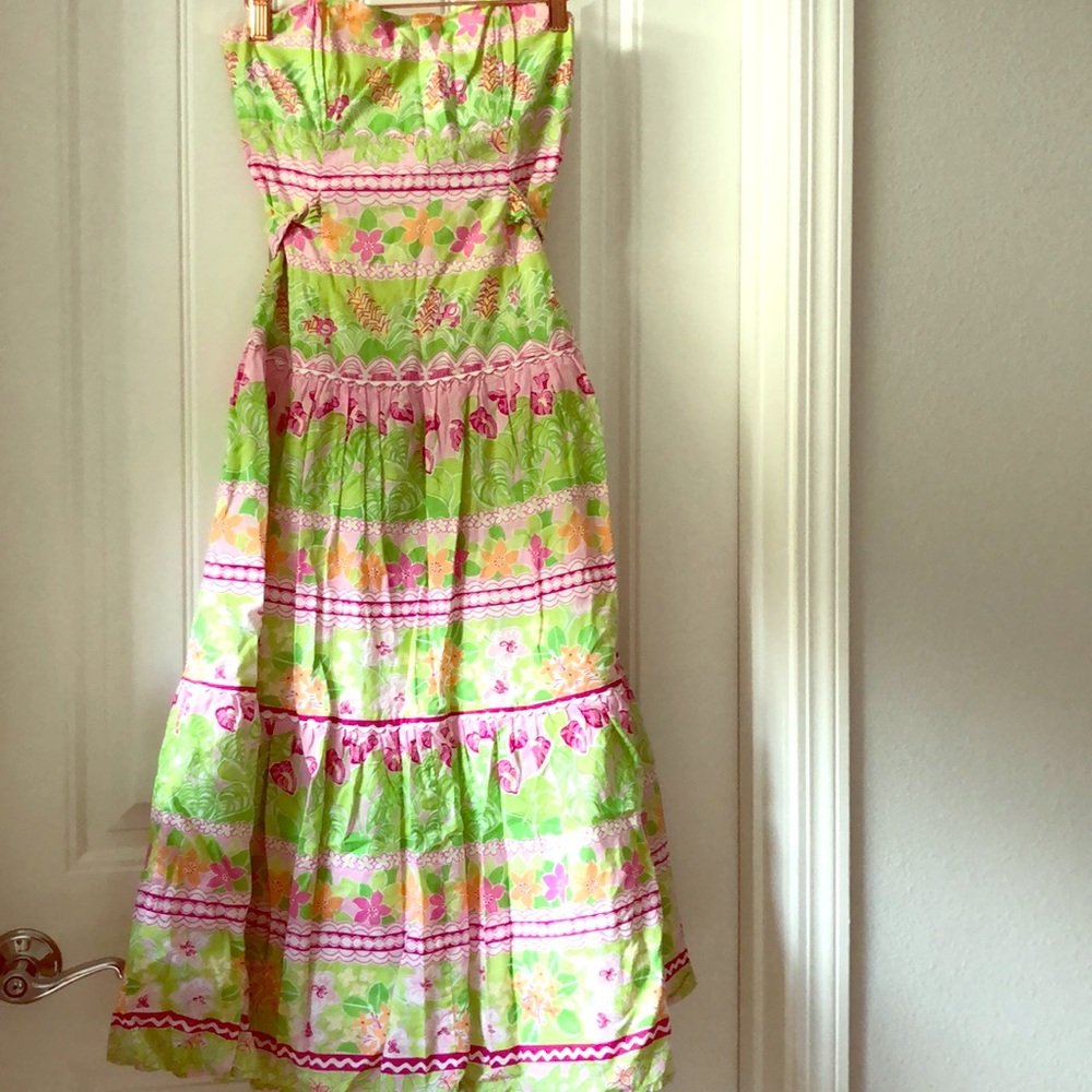 Lilly Pulitzer Strapless dress